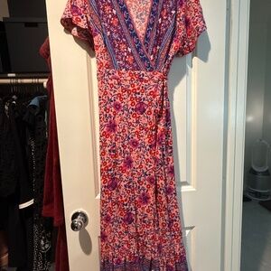 Maxi Wrap Dress